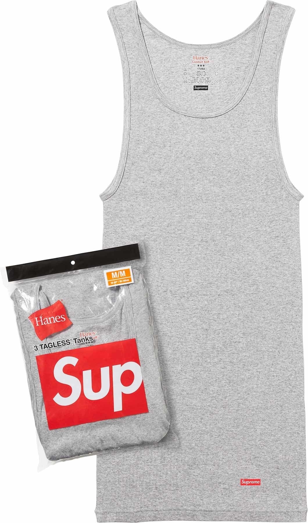 Supreme®/Hanes® Tagless Tank Tops (3 Pack)